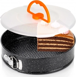 Udtrækkelig kageform med låg 28 cm