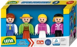 Grønt sæt figurer LENA kompatibel med TRUXX