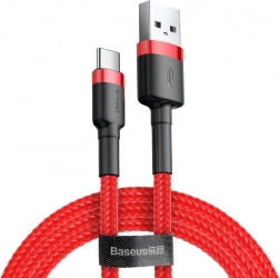 Baseus Cafule USB-C-kabel 2 m rød