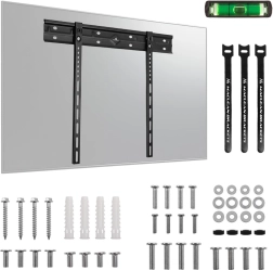Ultrafladt vægbeslag til TV Maclean MC-123, VESA 600 × 400, 80 kg