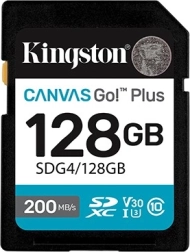 SD-hukommelseskort 128 GB Kingston Canvas Go Plus