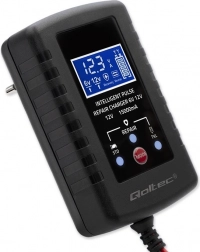 Automatisk oplader til AGM, GEL og STD-batterier 6V/12V med LED-display