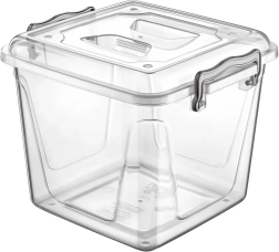 Opbevaringsboks Multi firkantet lav 8,5 l
