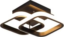 Modernistisk LED-pendel lampe sort