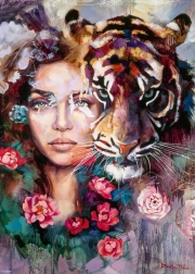 Puslespil 1000 brikker Ubrudt hjerte