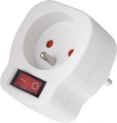 Stikkontakt med afbryder Maclean