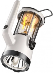 Campinglampe med projektør Superfire M61, USB-C