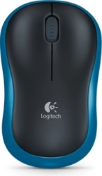 Trådløs mus Logitech M185 blå