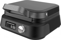 Máltec vaffeljern med effektregulering og LCD-display 2200 W