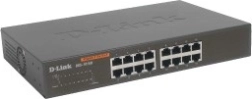 D-Link 16-port switch 10/100/1000 Mbps