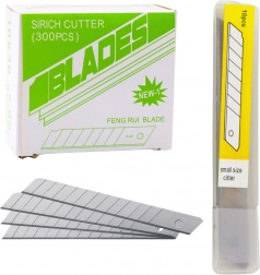 Segmenteret udskiftelig klinge 13 segmenter 9 mm 10 stk.