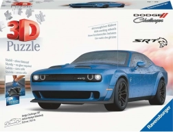 Ravensburger 3D-puslespil – Dodge Challenger SRT Hellcat Widebody (163 brikker)