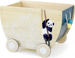 Trævogn Vilac Canopée med gummihjul