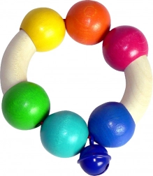 Hess regnbue rasle med klokke