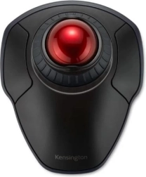 Ergonomisk trådløs trackball-mus fra Kensington med ring-scroll