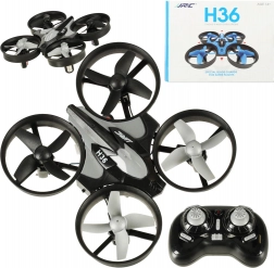 Drone JJRC H36 mini 2,4 GHz 4CH med 6-akset stabilisering – sort