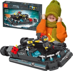 SWAT-politibåd – byggesæt til børn