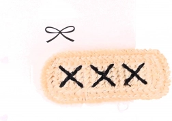 Sæt med charmerende hårspænder 10 stk. - beige, boho-stil