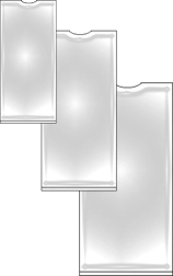 Selvklæbende rygetiket 75 × 25 mm, 12 stk.