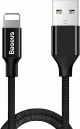 Lightning-kabel Baseus Yiven 120 cm - sort