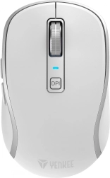 Trådløs mus 2,4 ghz + bluetooth med genopladeligt batteri og 5 knapper