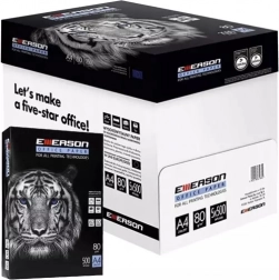 Kontorpapir A4 80 g/m² – karton 5 × 500 ark