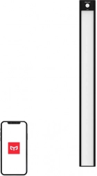 Yeelight LED skabslys 40 cm, sort, 2700 K med bevægelsessensor