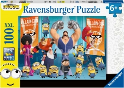 Ravensburger puslespil Minions 2: Gru’s oprør 100 brikker