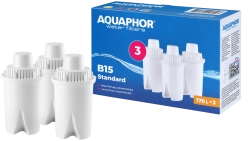 Sæt med filtreringspatroner til kande AQUAPHOR B15 Standard – 3 stk.