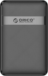 Orico 2,5" etui til HDD/SSD, 5 Gb/s, USB‑A til Micro‑B, sort