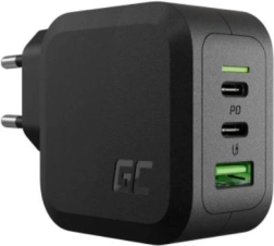 Green Cell PowerGaN 65 W oplader med USB-C PD og USB-A QC