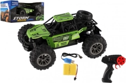 RC buggy terrænbil grøn 22 cm