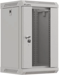 Væghængt rackskab 10 tommer 9U 300x300 grå