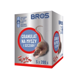 Granulat mod mus og rotter BROS 1 kg