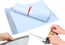 Kurer plastpose foliopak 500 × 600 mm, 100 stk.