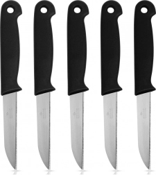 Sæt med rustfri stål skrælleknive til køkkenet, 5 stk.