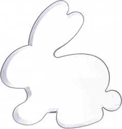 Udstiksform i stål – kanin 10 cm