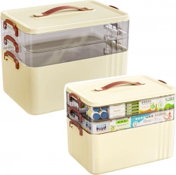 Pilleorganizer – rummelig hjemmeapotek med flere niveauer