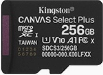 MicroSD-hukommelseskort 256GB Canvas Select+