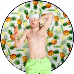 Rund strand- og picnicunderlag 138 cm PROBEACH