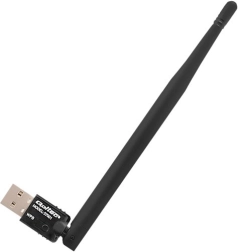 USB Wi‑Fi-adapter med integreret antenne Qoltec