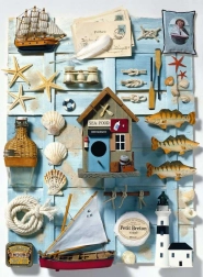 Puslespil 500 stk - Maritime stemninger