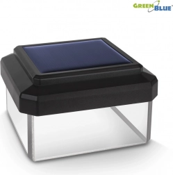 Solcelle-LED-lampe til stolpe 80x80 Greenblue