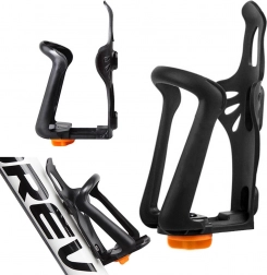 Justerbar flaskeholder til cykel – sort