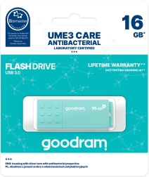 USB-flashdrev GOODRAM UME3 Care 16 GB (USB 3.0) antibakteriel
