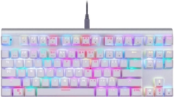 mekanisk gaming-tastatur Motospeed CK101 RGB hvid