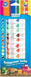 Temperafarver Ocean World 12×12 ml