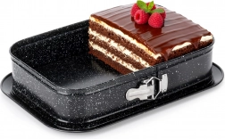 Granit udtrækkelig bageform 35 × 24 × 6,5 cm