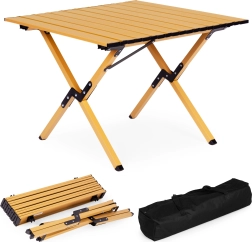 Sammenklappeligt campingbord 60 × 60 cm med transporttaske MultiGarden