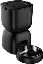 petwant automatisk foderautomat 3 l sort